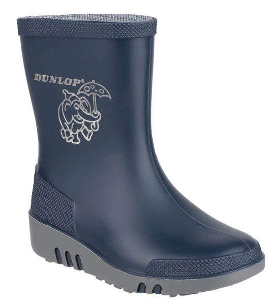 BOTTE ENFANT MINI BLUE/GRIS (1PR)