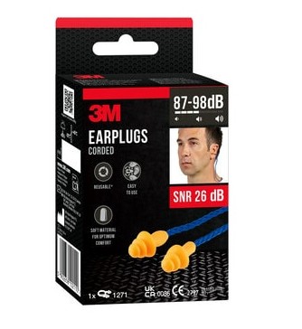 [1060308] BOUCHONS D'OREILLE AVEC CORDON 1271 (1ST)