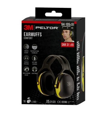 COQUILLES PELTOR COMFORT X2A (1PC)