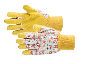 [1011999001] HANDSCHOEN GARDEN FLOWER (1PR)